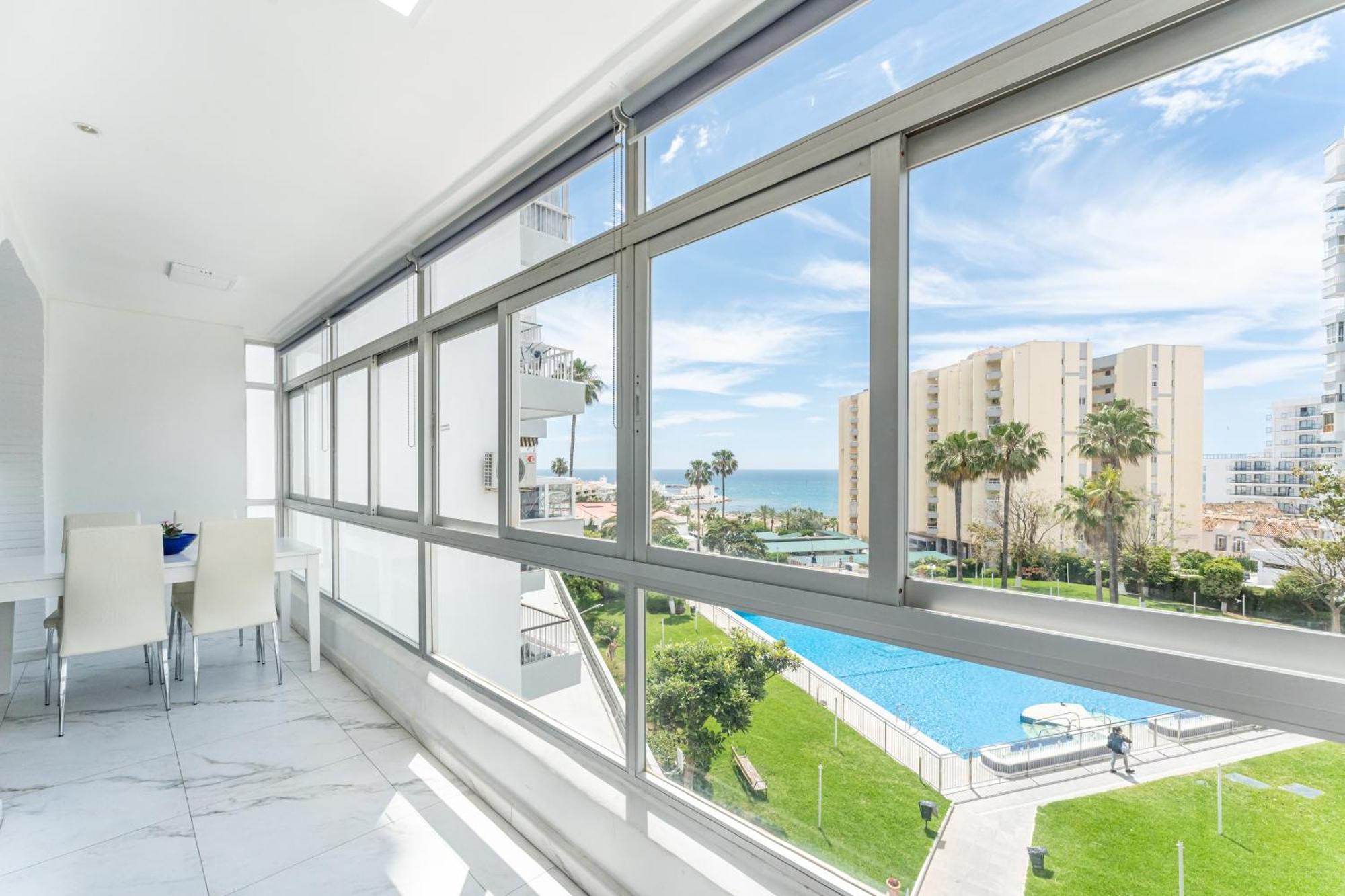 Апартаменти Vb Diana 2Bdrs With Fantastic Sea Views Бенальмадена Екстер'єр фото